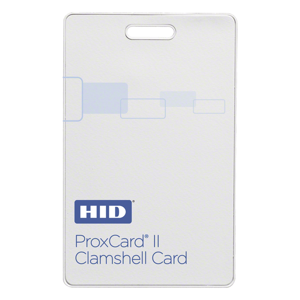 Tarjeta de Proximidad Acabado Matte ProxCard II HID Clamshell (Gruesa) / Garantía de por Vida / (1326)