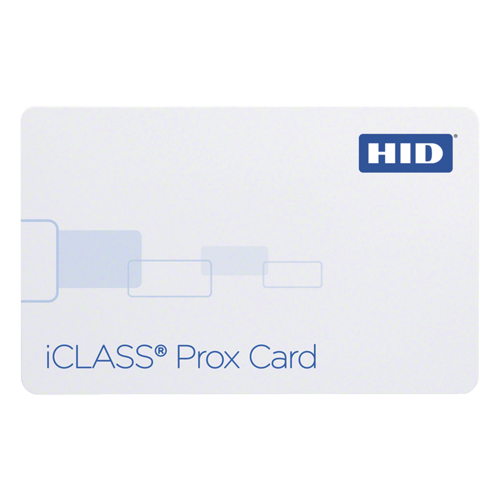 Tarjeta DUAL iClass + Proximidad 2120 / PVC Compuesto / Garantía de por Vida / Preprogamada a 26 bits