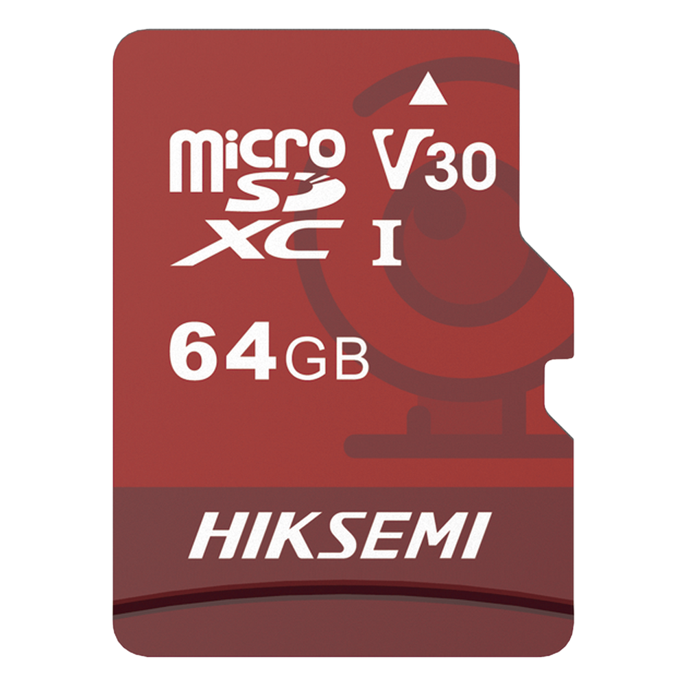 [HS-TF-E1/64G] MicroSD HIKSEMI NEO Plus / 64 GB / 95 MB / s Lectura / 40 MB / s Escritura / Clase 10 U3 / TLC NAND / Especializada Para Videovigilancia 24 / 7