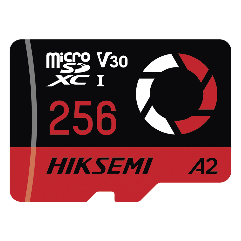 [HS-TF-E3/256G] Memoria microSD / 256 GB / 180 MB / s Lectura / 150 MB / s Escritura / V30 U3 A2 / Para Drones y Cámaras de Acción / HIKSEMI CAPTURE E3