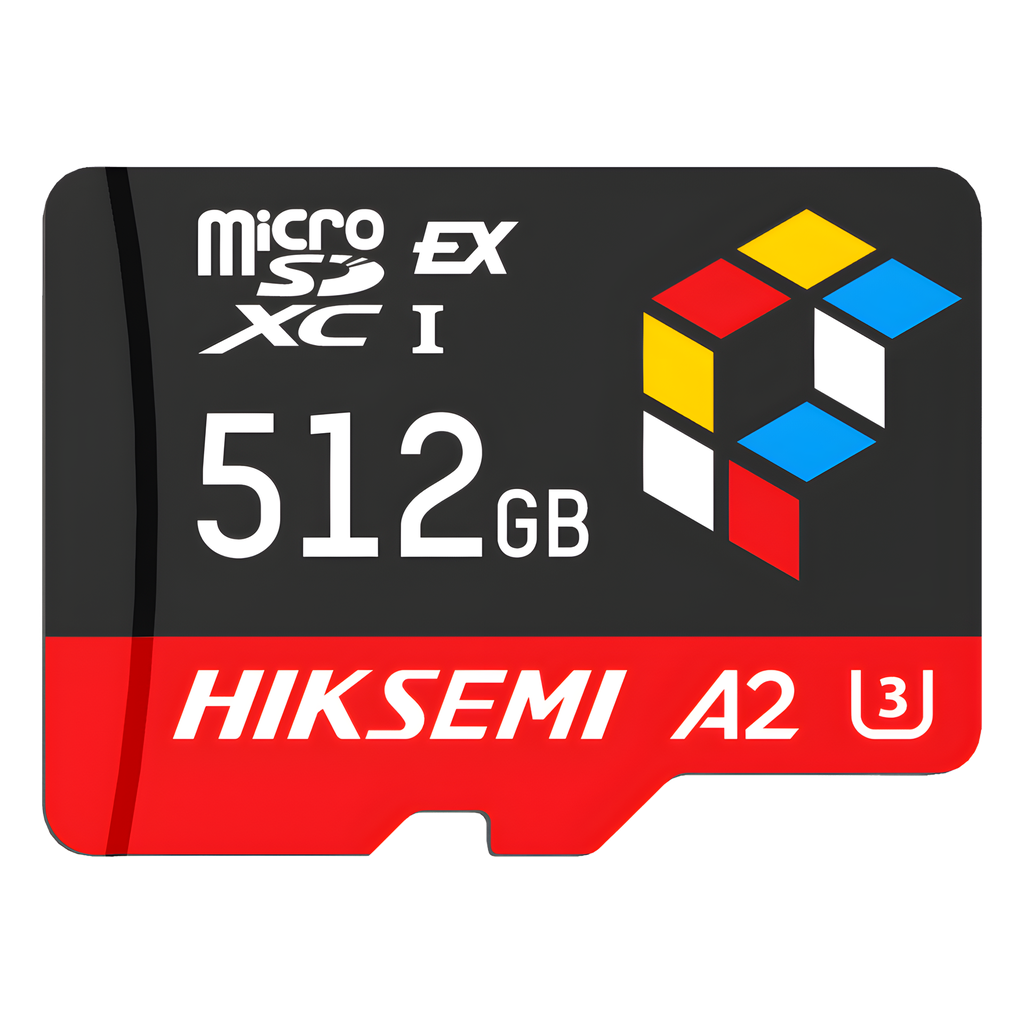 [HS-TF-G3-PRO/512G] Tarjeta microSD Express 512G / 900 MB / s Lectura / 620 MB / s Escritura / PCIe Gen 3x1 + NVMe / U3 A2 EX / Compatibilidad UHS-I UHS-II