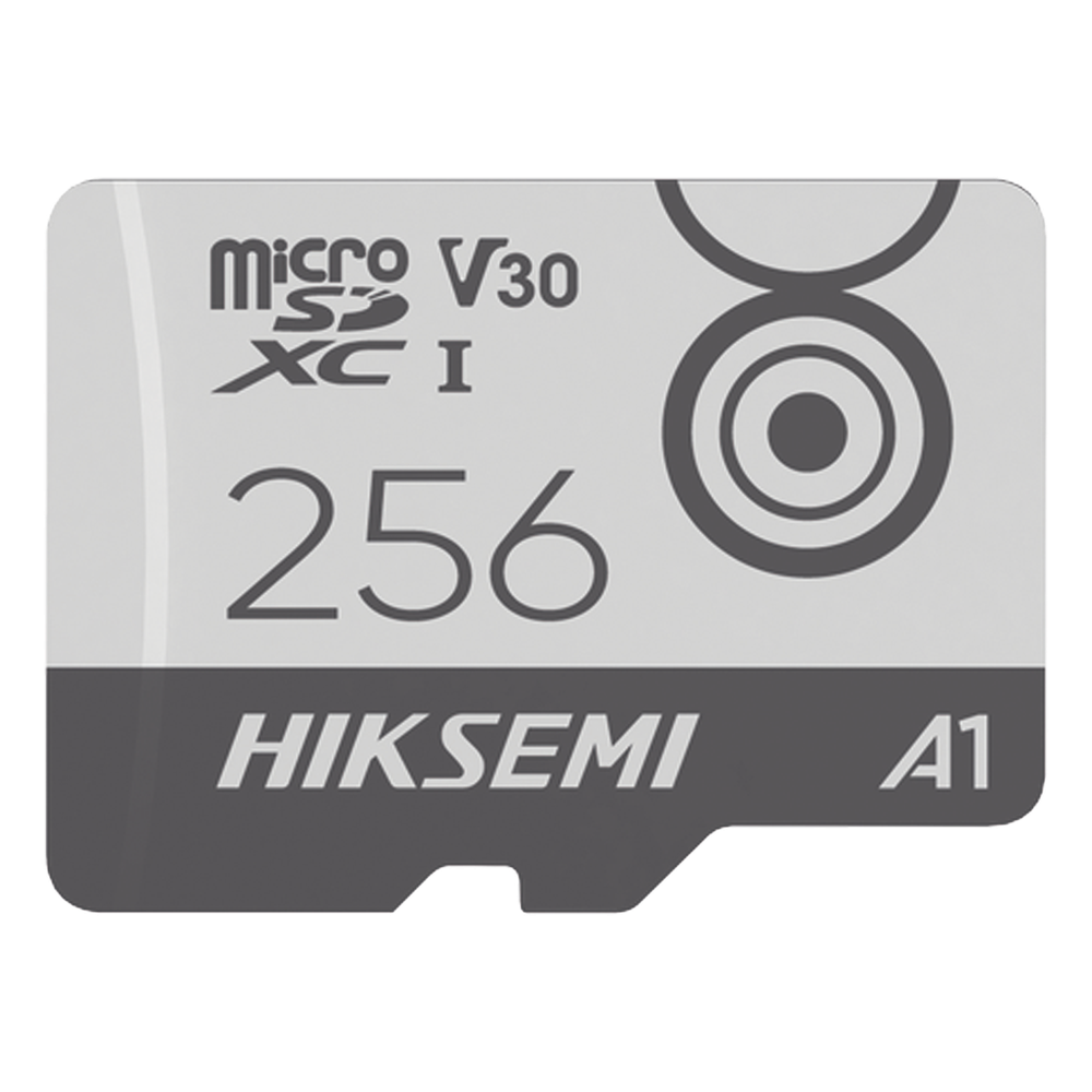 [HS-TF-M1/256G] MicroSD HIKSEMI CITY GO / 256 GB / 100 MB / s Lectura / 90 MB / s Escritura / Clase 10 U3 V30 / TLC NAND / Especializada Para Videovigilancia Móvil 24 / 7